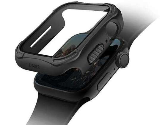 UNIQ Torres Schutzhülle für Apple Watch Series 4/5/6/SE 40mm schwarz/m