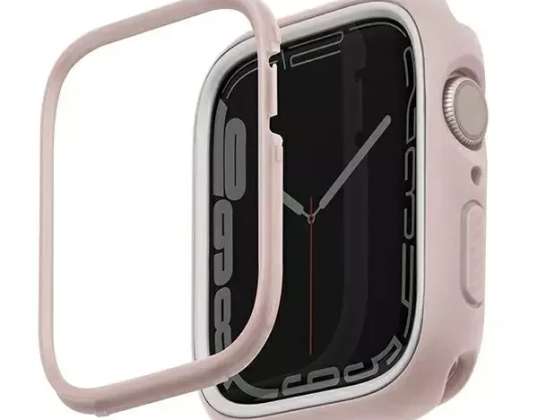 Carcasă de protecție UNIQ Moduo pentru Apple Watch Series 4/5/6/7/8/SE 44/45mm roz
