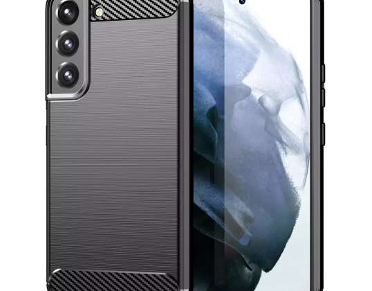 Carcasă telefon din carbon pentru silicon flexibil Samsung Galaxy S23