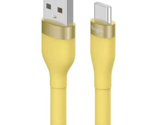 Ringke USB-A к USB-C 480 Мбит / с кабель 12W 2m желтый (CB60099RS)