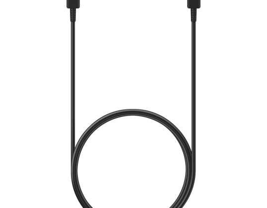 Samsung USB-C naar USB-C 5A 480Mbps 1.8m Zwarte kabel (EP-DX510JBEGEU)
