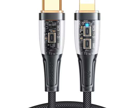 Joyroom ātrās uzlādes kabelis ar USB-C viedo slēdzi - Lig