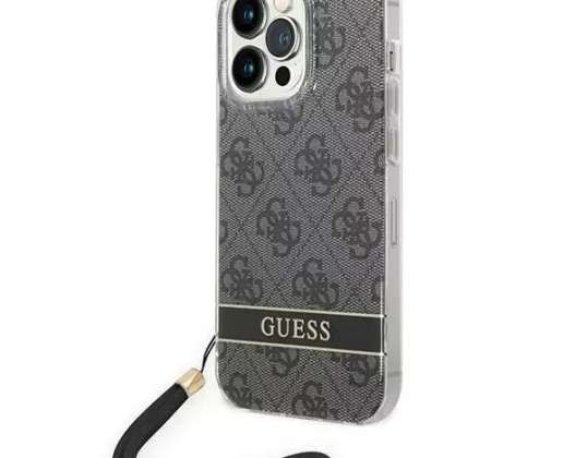 Case Guess GUOHCP14XH4STK iPhone 14 Pro Max 6,7" svart / svart hardcase