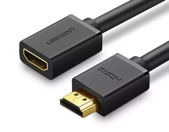 UGREEN кабель HDMI удлинительный кабель (женский) к HDMI (мужской) 19-контактный 1