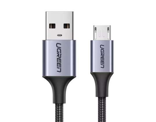 Ugreen kabel USB til mikro USB-kabel 1m grå (60146)