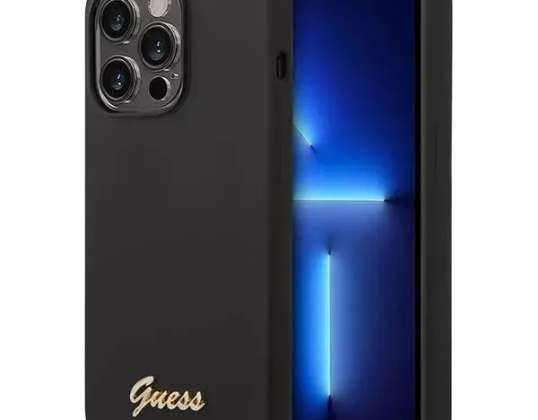 Case Guess GUHCP14LSLSMK Apple iPhone 14 Pro készülékhez 6,1" fekete/fekete kemény