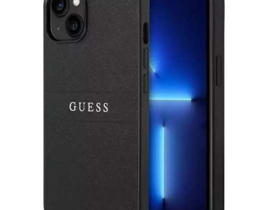 Case Guess GUHCP14MPSASBBK za Apple iPhone 14 Plus 6,7" črno/črno S