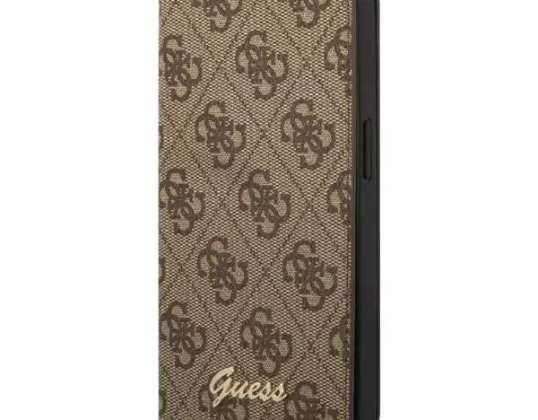 Case Guess GUBKP14MHG4SHW for Apple iPhone 14 Plus 6,7" brown/brown b