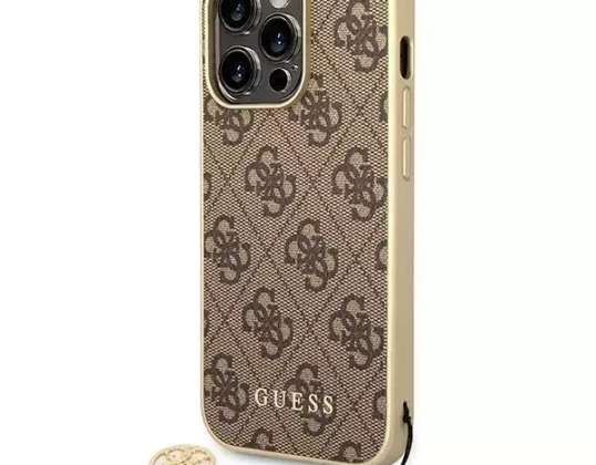 Guess Case GUHCP14XGF4GBR for Apple iPhone 14 Pro Max 6,7" brown/brow