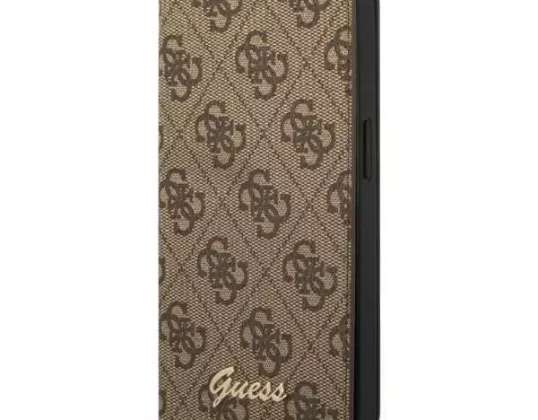 Etui Guess GUBKP14LHG4SHW do Apple iPhone 14 Pro 6 1&quot; brązowy/brown bo
