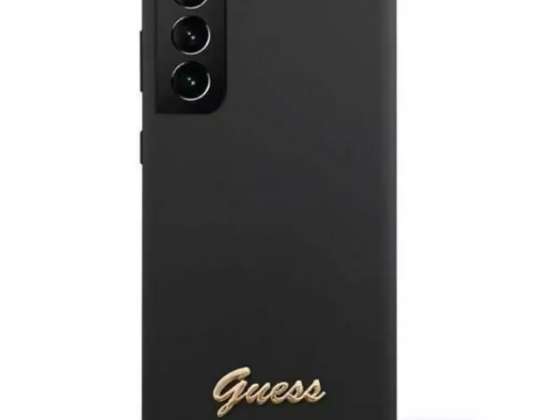 Case Guess GUHCS23MSLSMK pour Samsung Galaxy S23+ Plus S916 noir/noir