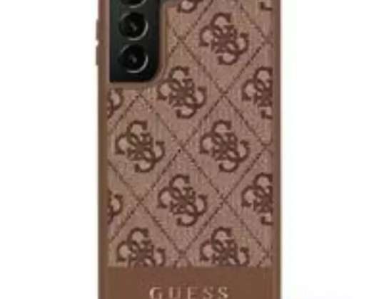 Case Guess GUHCS23MG4GLBR für Samsung Galaxy S23+ Plus S916 braun/bro