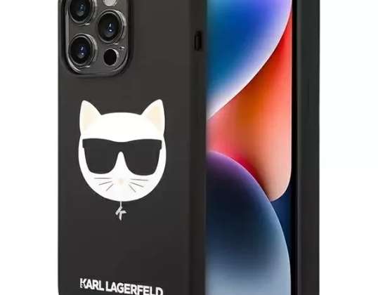 Dėklas Karl Lagerfeld KLHMP14XSLCHBK, skirtas iPhone 14 Pro Max 6,7" kietasis dėklas