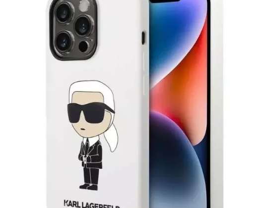 Karl Lagerfeld Puzdro KLHCP14XSNIKBCH pre iPhone 14 Pro Max 6,7" pevné puzdro