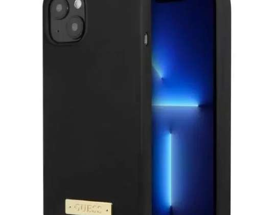Case Guess GUHMP13MSPLK voor Apple iPhone 13 6,1 "zwart / zwart hard case
