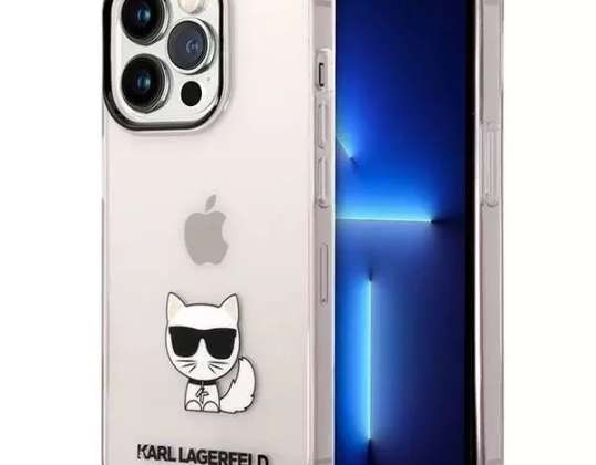 Karl Lagerfeld Case KLHCP14XCTTRI para iPhone 14 Pro Max 6,7" estuche rígido T