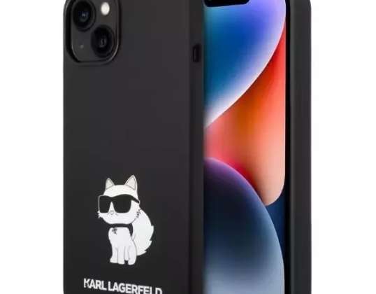 Kılıf Karl Lagerfeld KLHMP14MSNCHBCK iPhone 14 Plus için 6,7" sabit kılıf Si