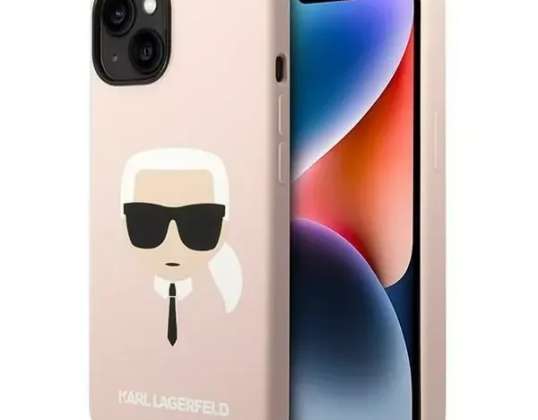 Karl Lagerfeld KLHCP14SSLKHLP apsauginis telefono dėklas, skirtas Apple iPhone