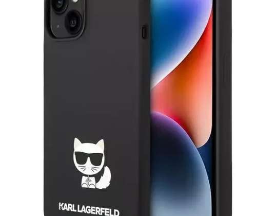 Karl Lagerfeld KLHCP14SSLCTBK beschermende telefoonhoes voor Apple iPhone