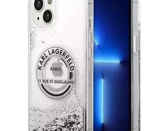 Karl Lagerfeld KLHCP14SLCRSGRS skyddande telefonfodral för Apple iPhon