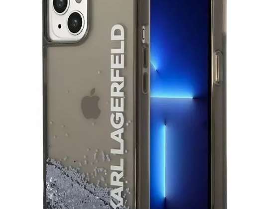 Karl Lagerfeld KLHCP14SLCKVK skyddande telefonfodral för Apple iPhone