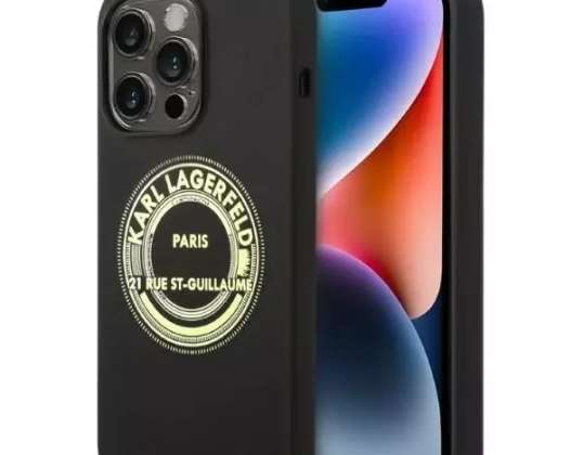Karl Lagerfeld KLHCP14LSRSGRCK de protecție telefon de caz pentru Apple iPhone