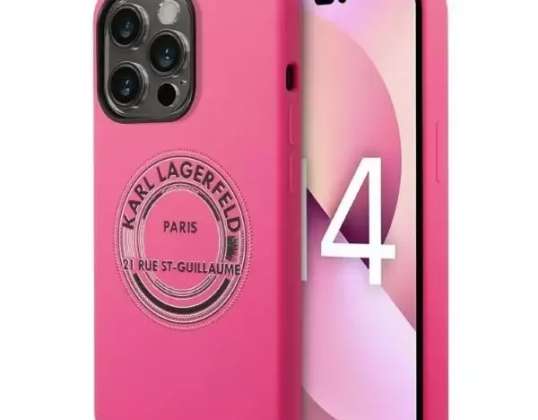 Karl Lagerfeld KLHCP14LSRSGRCF beskyttende telefonveske for Apple iiPhone