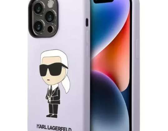 Karl Lagerfeld KLHCP14LSNIKBCU skyddande telefonfodral för Apple iPhon