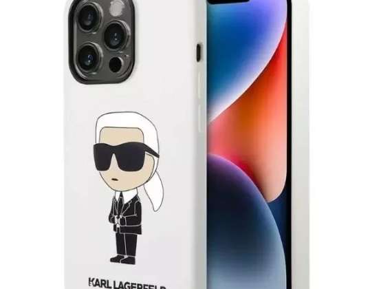 Karl Lagerfeld KLHCP14LSNIKBCH védő telefontok Apple iPhone-okhoz