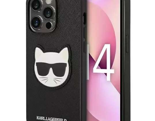 Karl Lagerfeld KLHCP14LSAPCHK Ochranné puzdro na telefón pre Apple iPhone