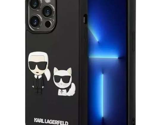 Karl Lagerfeld KLHCP14L3DRKCK Protective Phone Case for Apple iPhone