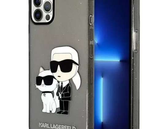 Karl Lagerfeld KLHCP12MHNKCTGK aizsargājošs tālruņa futrālis Apple iPhon