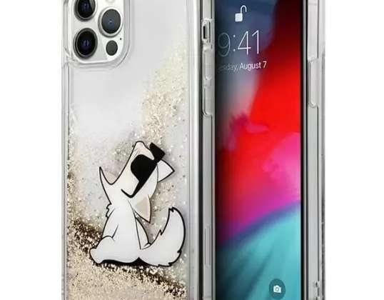 Karl Lagerfeld KLHCP12MGCFD beschermende telefoonhoes voor Apple iPhone