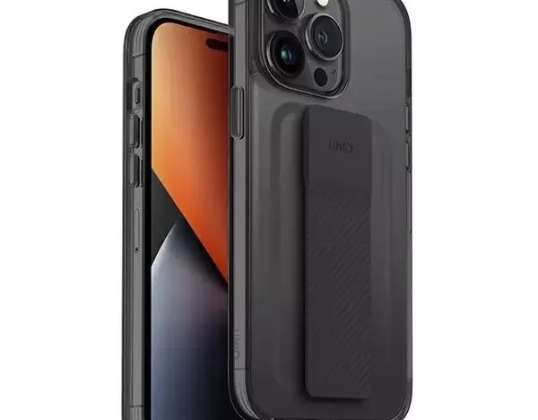 UNIQ Heldro Mount Case za iPhone 14 Pro 6,1" sivi /parni dim