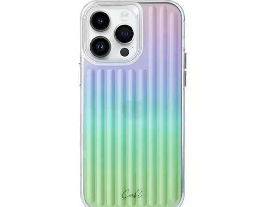 UNIQ Coehl lineært deksel til iPhone 14 Pro 6,1" opal/iriserende