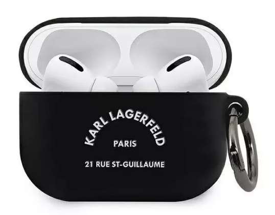 Karl Lagerfeld Protective Case KLACAPSILRSGBK for Apple AirP