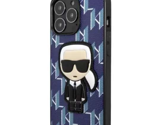 Karl Lagerfeld -kotelo KLHCP13XPMNIKBL iPhone 13 Pro Max 6,7 tuuman kovakotelolle