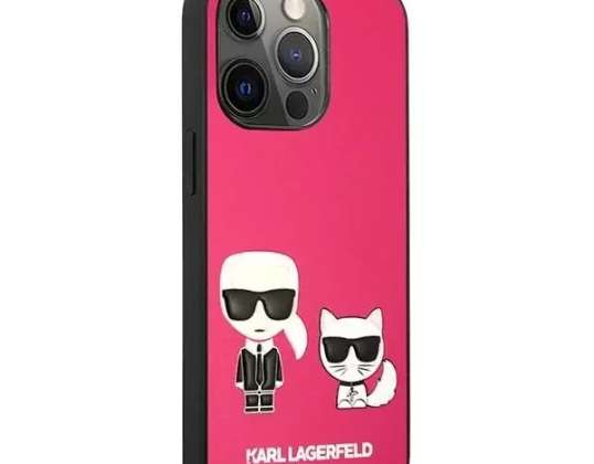 Funda Karl Lagerfeld KLHCP13XPCUSKCP para iPhone 13 Pro Max 6,7" estuche rígido