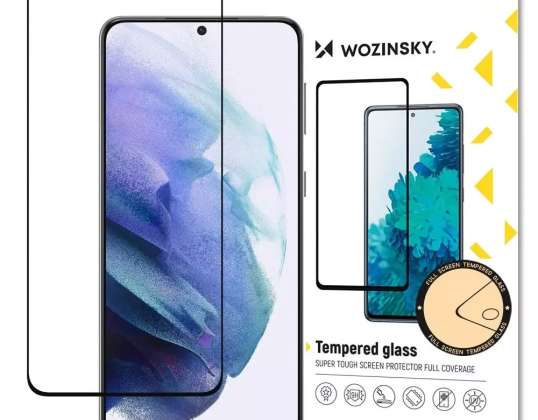 Wozinsky Full Glue Vetro temperato vetro temperato Samsung Galaxy S23 9