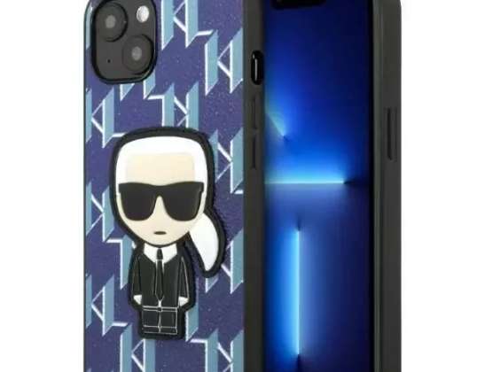 Karl Lagerfeld KLHCP13SPMNIKBL telefon de protecție de caz pentru Apple iPhone