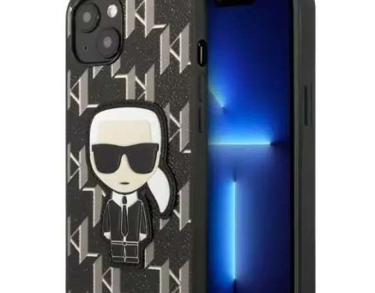 Karl Lagerfeld KLHCP13SPMNIKBK Zaštitno kućište telefona za Apple iPhone