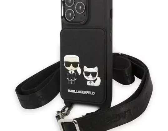 Karl Lagerfeld KLHCP13LSAKCHSK ochranné pouzdro na telefon pro Apple iPhone