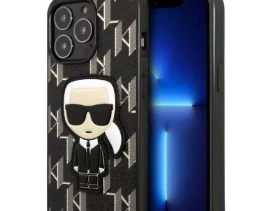 Karl Lagerfeld KLHCP13LPMNIKBK apsauginis telefono dėklas, skirtas Apple iPhone