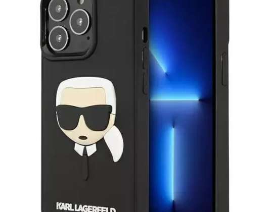 Karl Lagerfeld KLHCP13LKH3DBK Apple iPhone için Koruyucu Telefon Kılıfı