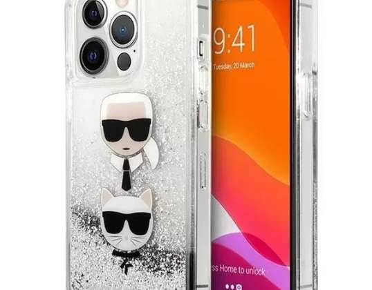 Karl Lagerfeld KLHCP13LKICGLS Protective Phone Case for Apple iPhone
