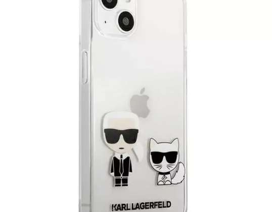Kılıf Karl Lagerfeld KLHCP13MCKTR iPhone 13 için 6,1" sabit kılıf Transparen