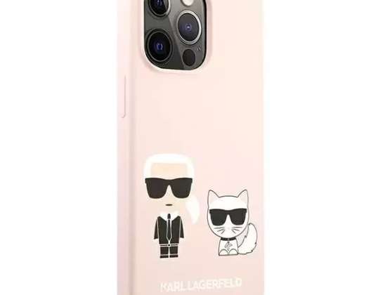 Capa Karl Lagerfeld KLHCP13LSSKCI para iPhone 13 Pro / 13 6,1" hardcase
