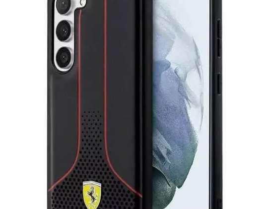 Ferrari Case for Samsung Galaxy S23+ Plus HardCase Perforated 296-P