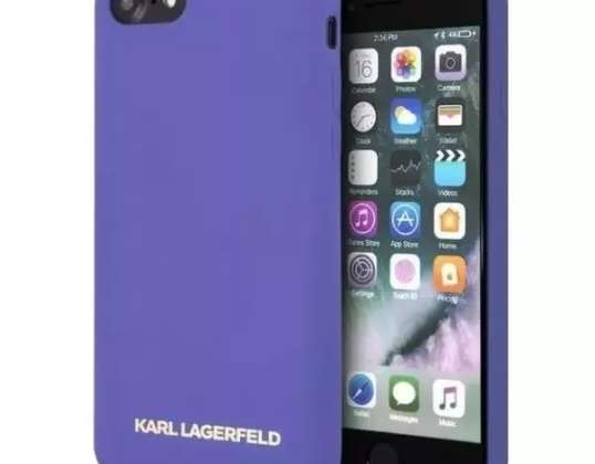 Karl Lagerfeld KLHCI8SLVOG skyddande telefonfodral för Apple iPhone 7/