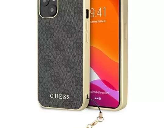 Case Guess GUHCP13MGF4GGR for Apple iPhone 13 6,1" grey/grey hardcase